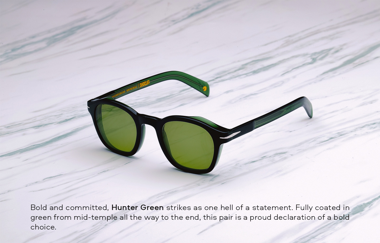 Shoclat Hunter Green Vherkudara Eyewear