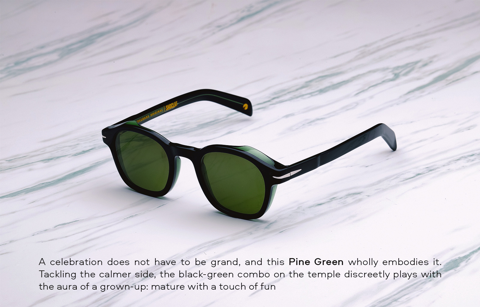 Shoclat Pine Green Vherkudara Eyewear